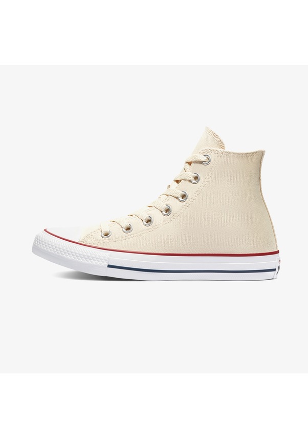 Resim Converse Chuck Taylor All Star Hi Unisex Krem Sneaker Düz 159484c Krem 