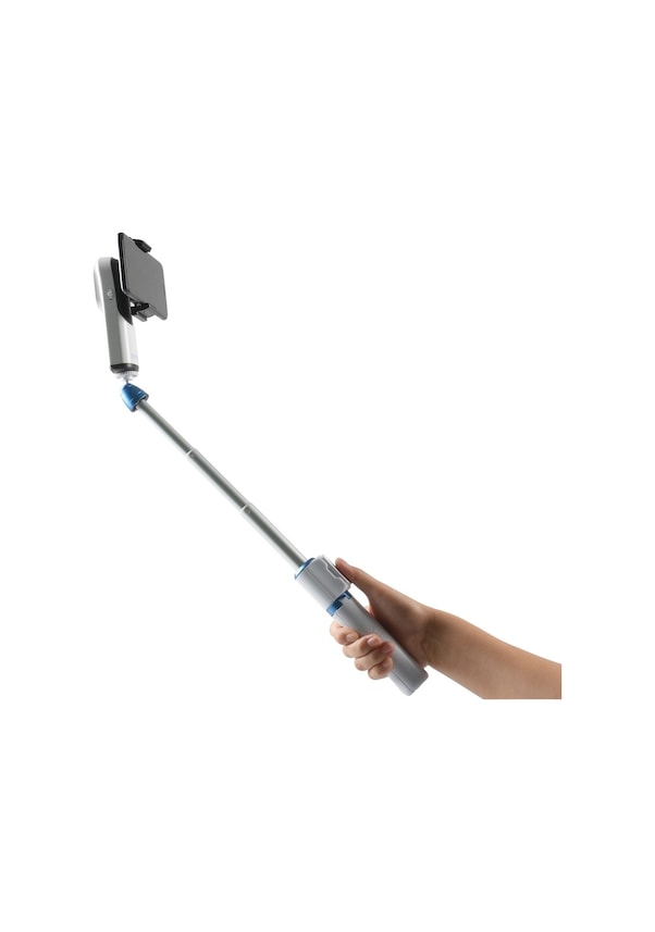 Resim SIRUI VK-2W Mobil Gimbal + Çok Fonksiyonlu Masa Üstü Beyaz Tripod Seti 