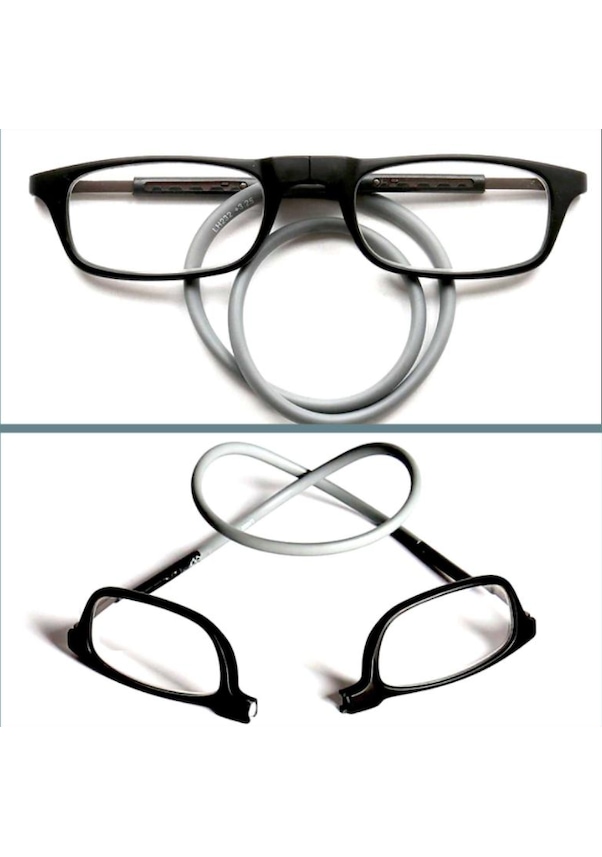 Omeniv Kordonlu Mıknatıslı Okuma Gözlüğü Yakın Gözlük