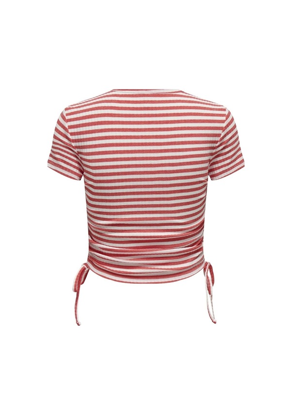 Resim Only Onlwendy S/s Ruchıng Top Jrs 15284982 Gül Rengi 001 