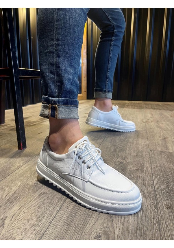 Resim Knack Günlük Ayakkabı T12 Beyaz Beyaz 