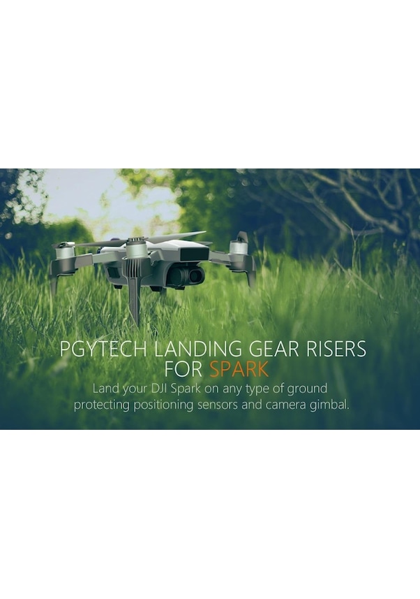Resim Djı Spark Destek Koruyucu Uzatma İniş Takımı Yükseltilmiş Ayak Pgytech 