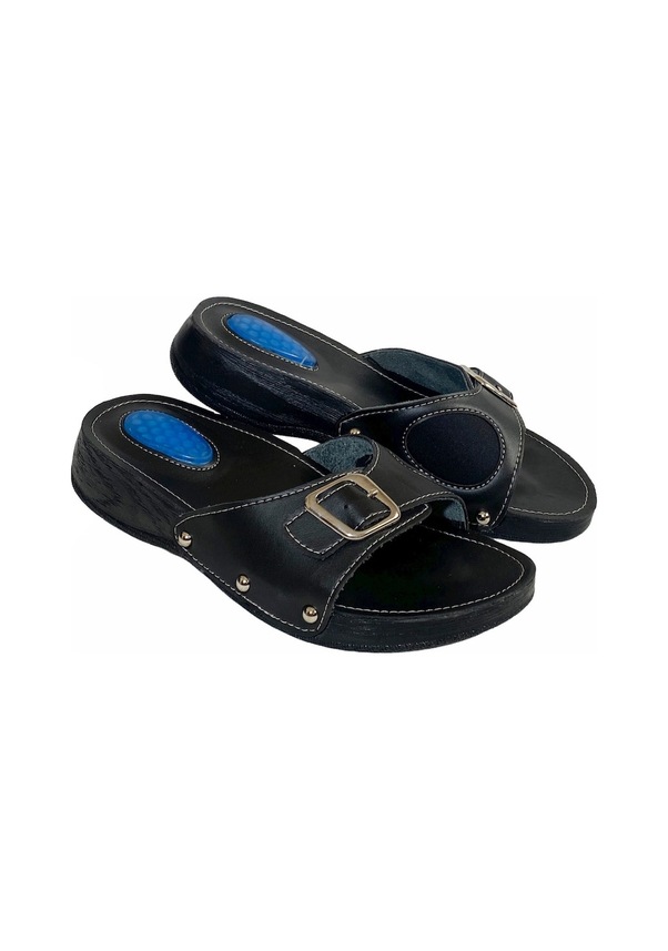 Resim Ortopedik Halluks Ve Topuk Dikeni Terliği Kemik Çıkıntısı Terlik-Siyah 