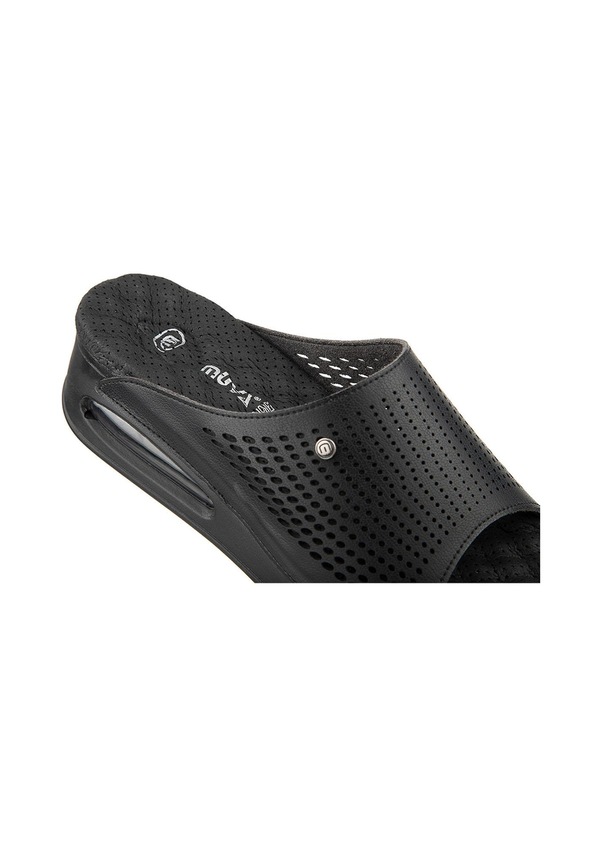 Resim Muya Rive Anatomik Air Max Tabanlı Topuk Dikeni Kadın Terlik Siyah 