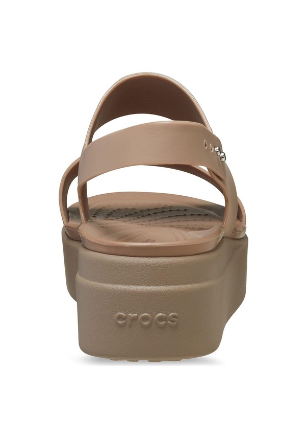 Resim Crocs Brooklyn Low Wedge Kadın Terlik Cr.206453 Kahverengi 
