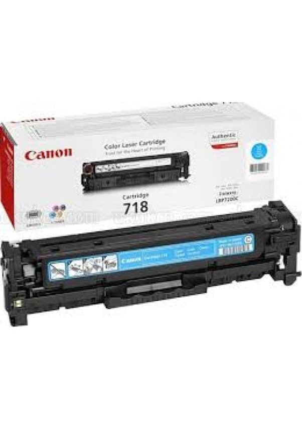 Canon CRG-718C Mavi Orijinal Toner Kartuşu 718 Fiyatları ve Özellikleri