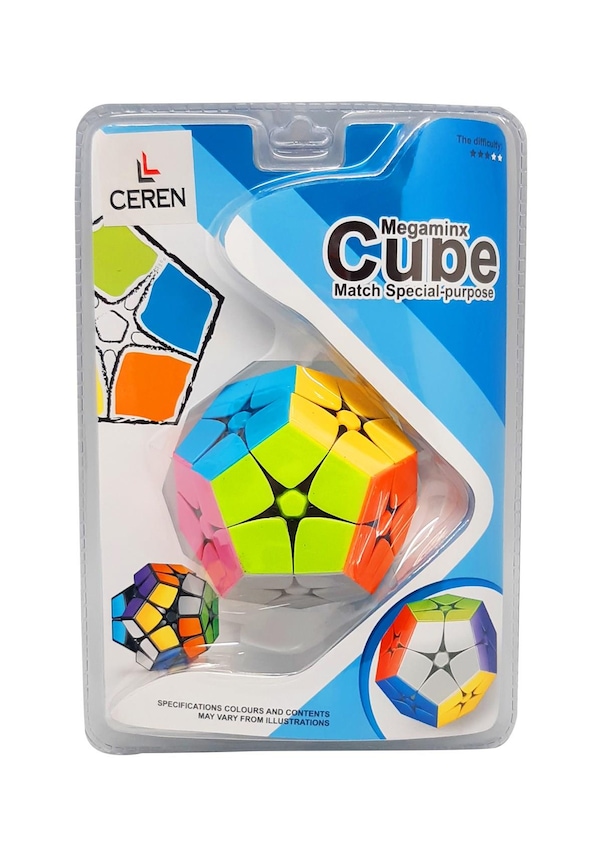 Beceri Sabır Zeka Rubik Küpü Beşgen