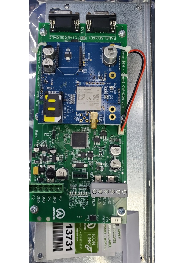 Viewing A Thread Valley Panel. İnjection Pump. Agsense Control