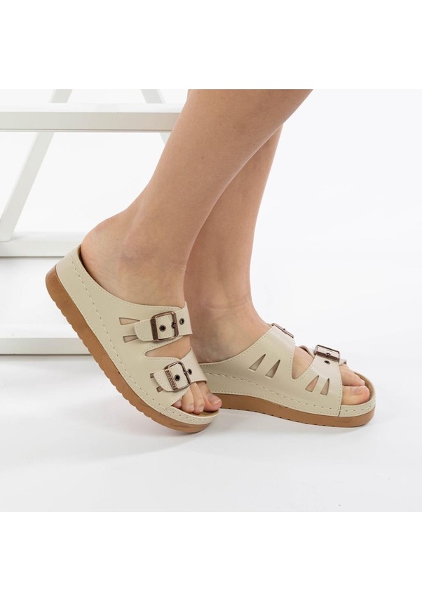 Resim Royjones Kadın Terlik Modelleri Anatomik Günlük Terlik 3001 