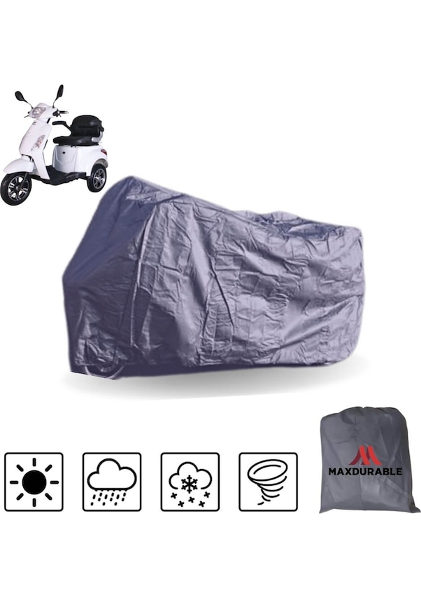 Resim VOLTA VM4 + 1500W 3 Tekerlekli 1 Kişilik Elektrikli Motosiklet Mo 