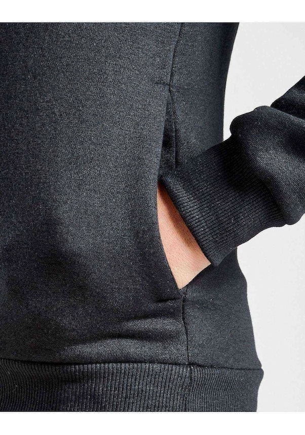 Resim Gibson Gitar Baskılı Unisex Çocuk Kapüşonlu Siyah Sweatshirt (534681591) Siyah 