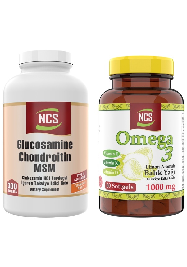 Ncs Glucosamine Chondroitin Msm 300 Tablet Omega 3 60 Softgel Fiyatları