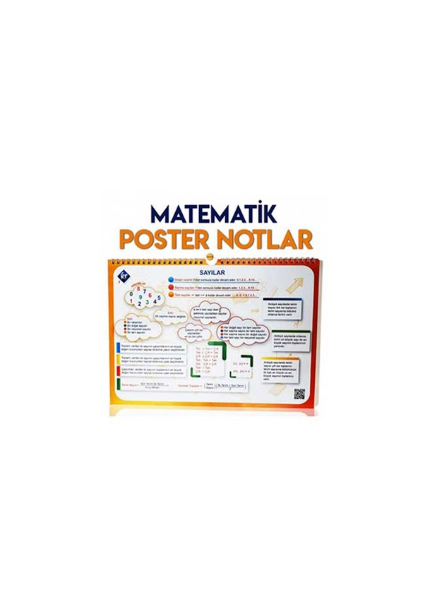 Kr Akademi Yayınları Tyt Matematik Poster Notlar Fiyatları Ve Özellikleri