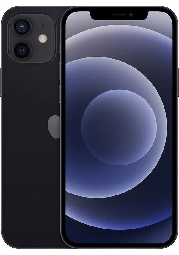 Yenilenmiş Apple iPhone 12 256 GB B Kalite (12 Ay Garantili) Siyah ...