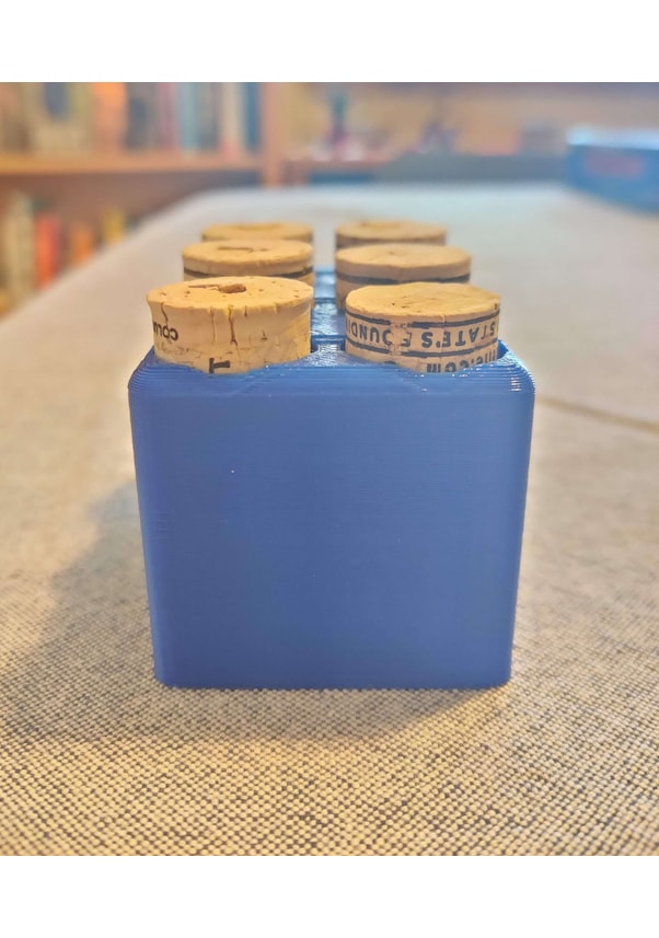 Resim Opencart Şarap Mantarı Tutucu Sadece Plastik Aparattır 