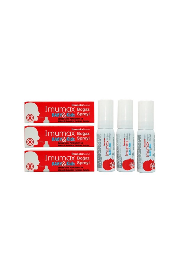 İmumax Baby Kids Boğaz Spreyi 20 ml 3 Adet Fiyatları ve Özellikleri