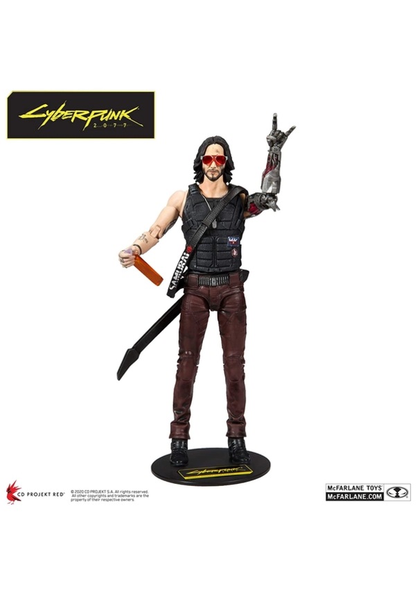 mcfarlane toys cyberpunk 2077 johnny silverhand