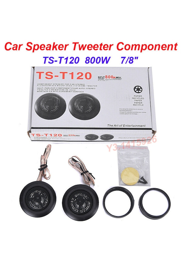 Ts-T120 Tweeter 800W Max Araç Tweeter Fiyatları ve Özellikleri