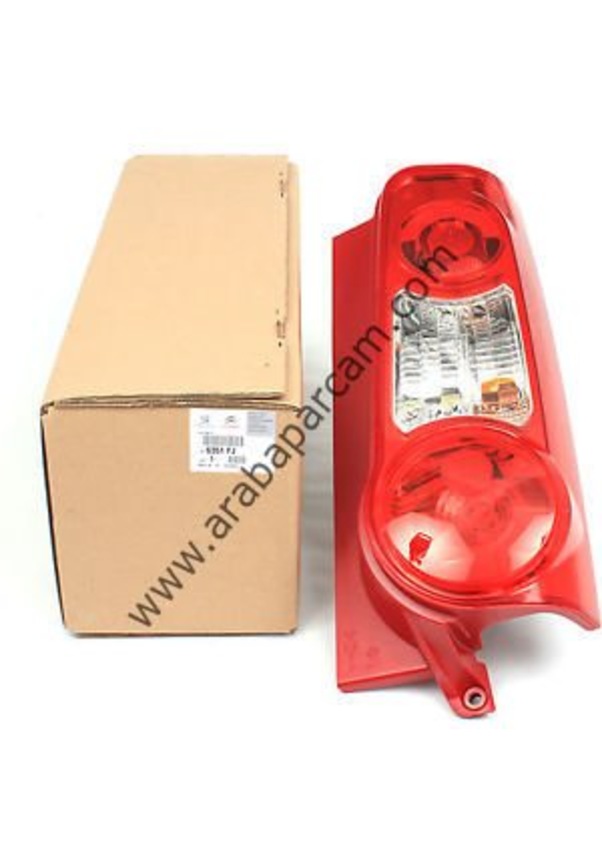 Camionetka Fanale Posteriore Lato Destro Per Partner Tepee/Berlingo 2012-2019 Una Porta (verticale Tipo Door) / Lampada Posteriore OEM 9677205080