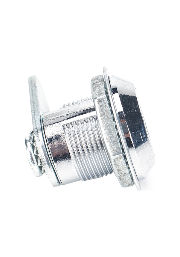 Resim A2922-01 2 Adet 15mm Silindir Çekmece Ve Dolap Kilidi Kam Kilitleri 
