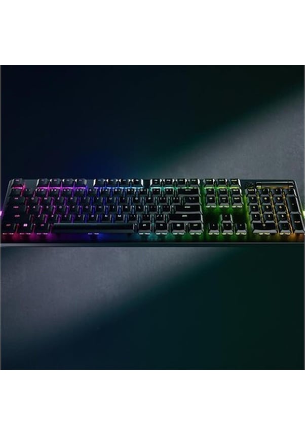 Resim Razer Deathstalker V2 Pro Red Switch Us Layout Rgb Siyah Kablosuz Mekanik Gaming Oyuncu Klavye 