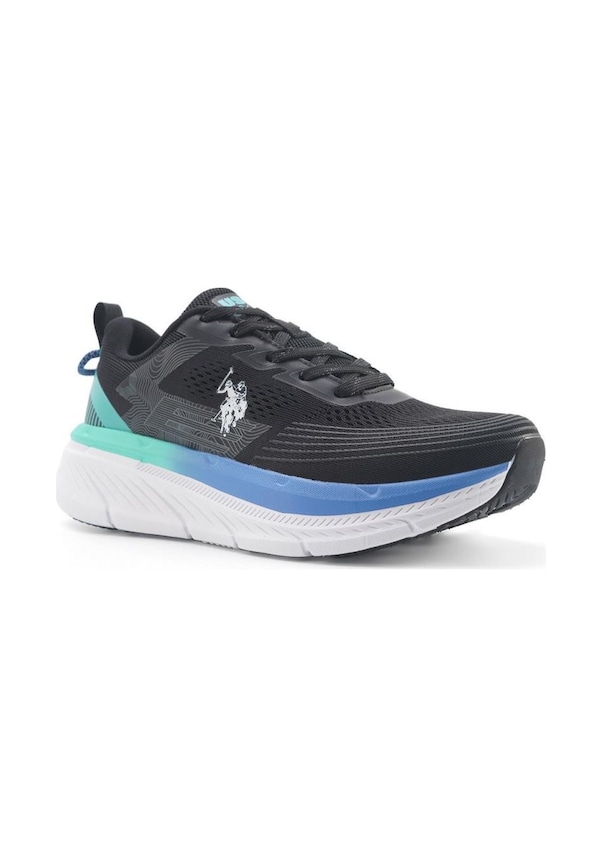 Resim U.s.polo Assn Carlos 5fx Siyah Comfort Casual Anatomik Spor Ayakkabısı Siyah 