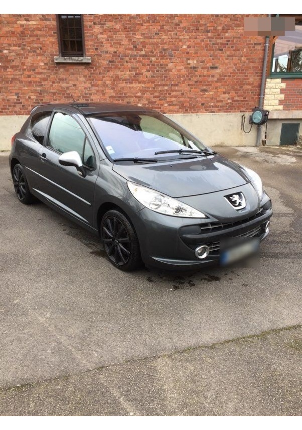 Resim 7414pw Arka Tampon Çeki Demir Kapağı Peugeot 207 