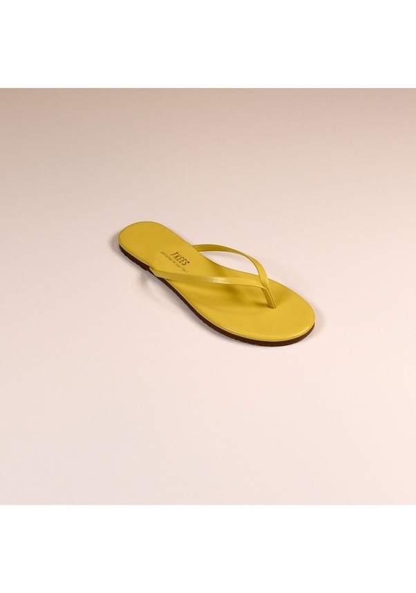 Resim Kadın Sarı Parmak Arası Terlik Sarı 