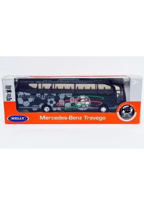 Welly 1 60 Diecast Mercedes Benz Travego Model Otobüs Siyah 52590 ...