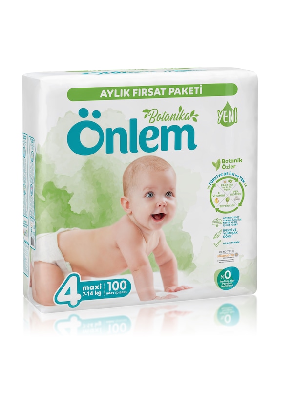 Önlem Botanika Aylık Fırsat Paket Maxi 4 Numara 100 Adet Önlem Botanika Aylık Fırsat Paket Maxi 4 Numara 100 Adet