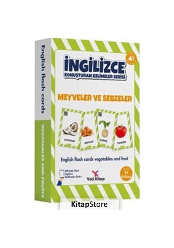 İngilizce Kelime Kartları Meyveler Ve Sebzeler Fiyatları Ve Özellikleri