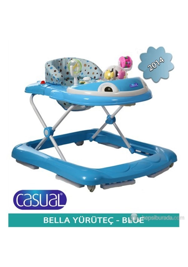 CASUAL BELLA YÜRÜTEÇ MAVİ