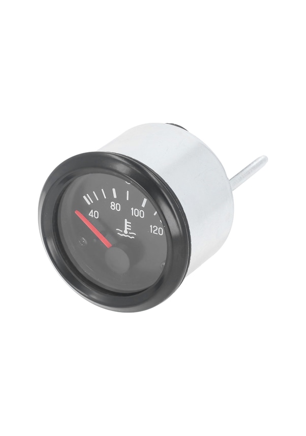 Resim Lemestar "52mm Alüminyum Su Sıcaklık Göstergesi 40-120 C Led Ekranlı 12v Araç İçin" 
