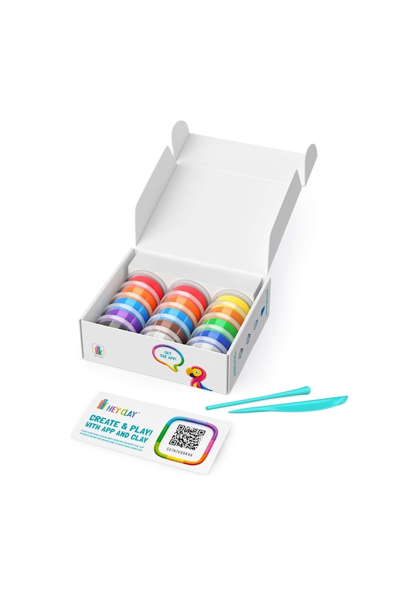 Resim Hey Clay Hava İle Kuruyan Kil 15'li Kutu - Kuşlar 