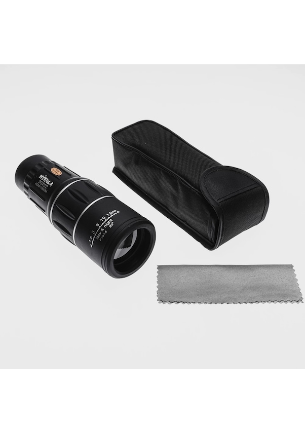 Resim -30x52 Yüksek Kalite Mini Monoküler,çıft Netlik Ayarlı Dürbün. Açık Sarı 