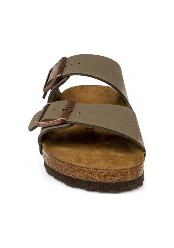 Resim Birkenstock Arizona Bf Çift Toka Kum Kadın Terlik Kum Beji 