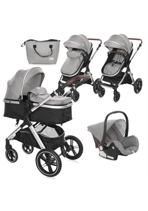 Lorelli Viola Travel Sistem Bebek Arabası Opaline Grey Lorelli Viola Travel Sistem Bebek Arabası Opaline Grey