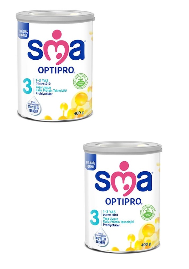 Sma Optipro Probiyotik 3 Devam Sütü 1 - 3 Yaş 2 x 400 G