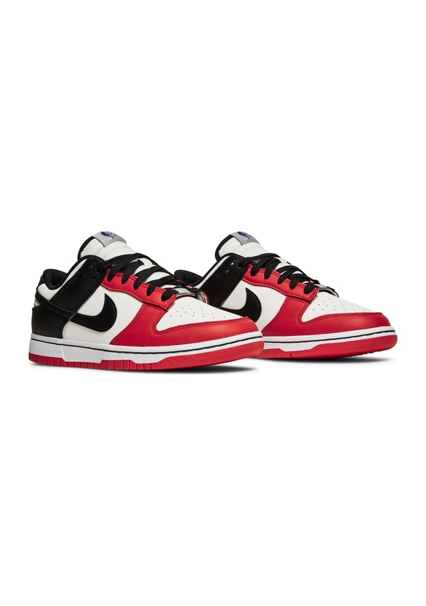 Resim Nike Dunk Low Emb Nba 75th Anniversary Chicago-erkek Sneaker-dd3363-100 Siyah 