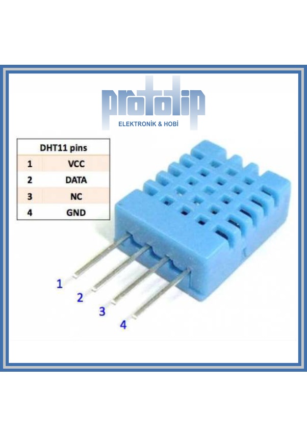 Arduino İçin Dht11 Sıcaklık Nem Sensörü Fiyatları ve Özellikleri