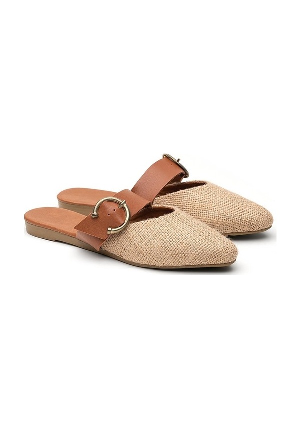Resim Oct Shoes Tokalı Kadın Terlik Ts1043 