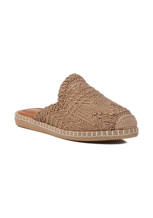 Resim Aspor Taba Önü Kapalı Triko Kadın Ev Terliği Çok Renkli 