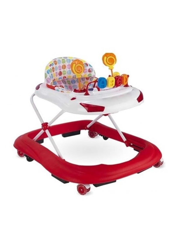 Babyhope 218 Tobby Yürüteç (Kırmızı Beyaz)