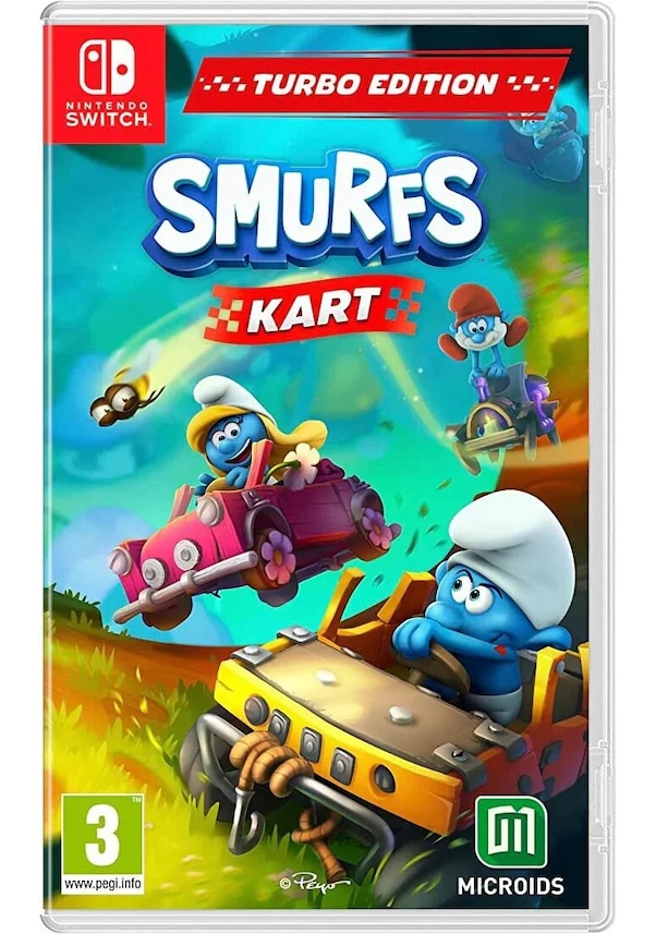 NS Smurfs Kart Nintendo Switch Oyun