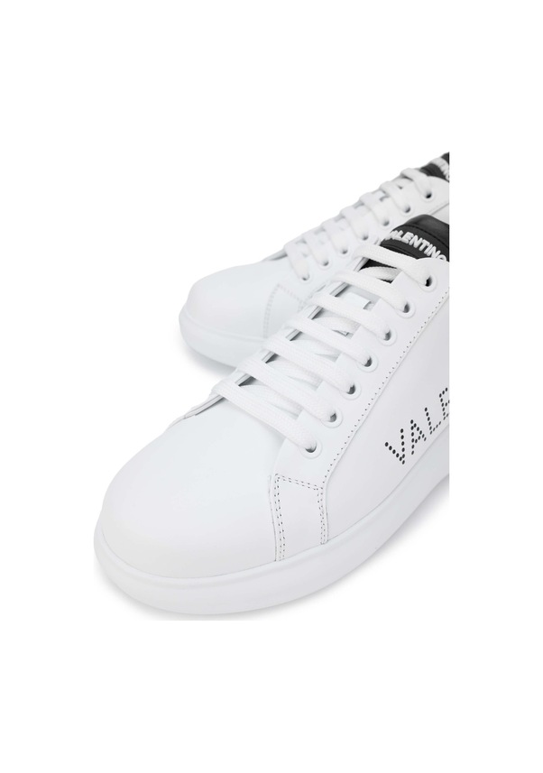 Resim Mario Valentino Unisex Hakiki Deri Beyaz/siyah Sneakers & Spor Ayakkabı 1040 95b2302 Ayk Y24 Whıte/black Beyaz - Siyah 