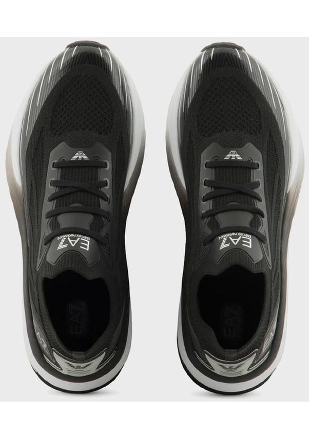 Resim Ea7 Unisex Ayakkabı X8X176 Xk377 N763 Siyah-Beyaz Beyaz - Siyah 