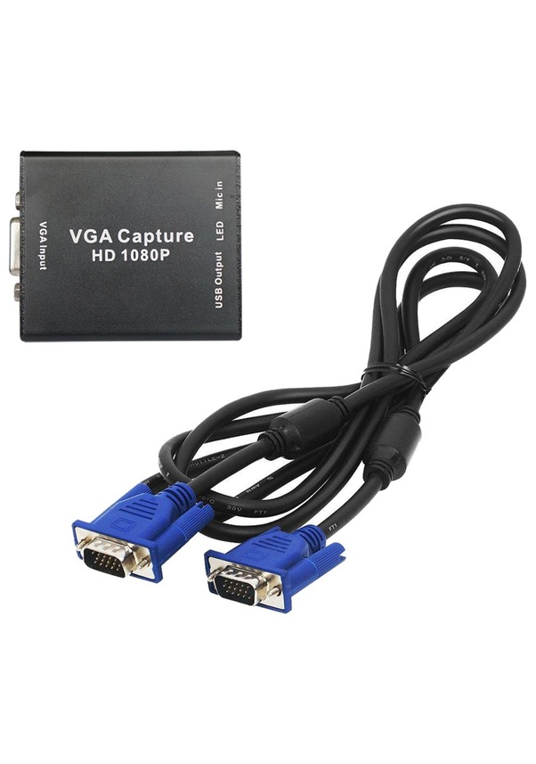 Usb Vga Hd Vıdeo Capture Kart 4640P 4K Xbox Ps4 Çevirici Aktarıcı
