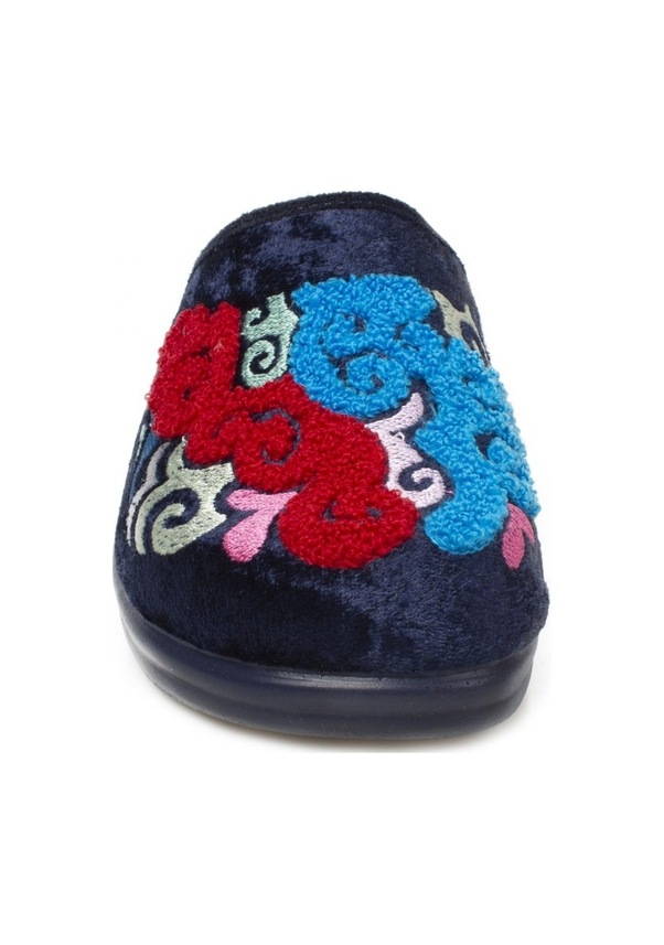 Resim Muya 31904 Kastra Önü Kapali Ev Terliği Lacivert Kadın Terlik-Lacivert 