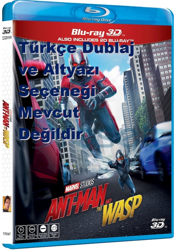 Ant Man And The Wasp - Ant Man Ve Wasp 3D+2D Blu-Ray 2 Diskli