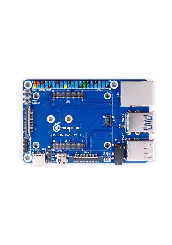 Orange Pi CM4 8G64GB RK3566 Quad Core 64 Bit Single Board Computer, Compute Module 4 With 64GB EMMC 1.8 GHz Frequency Wi-Fi & Bluetooth 5.0 Integrated RKNN NPU AI Accelerator (CM4 8G64G